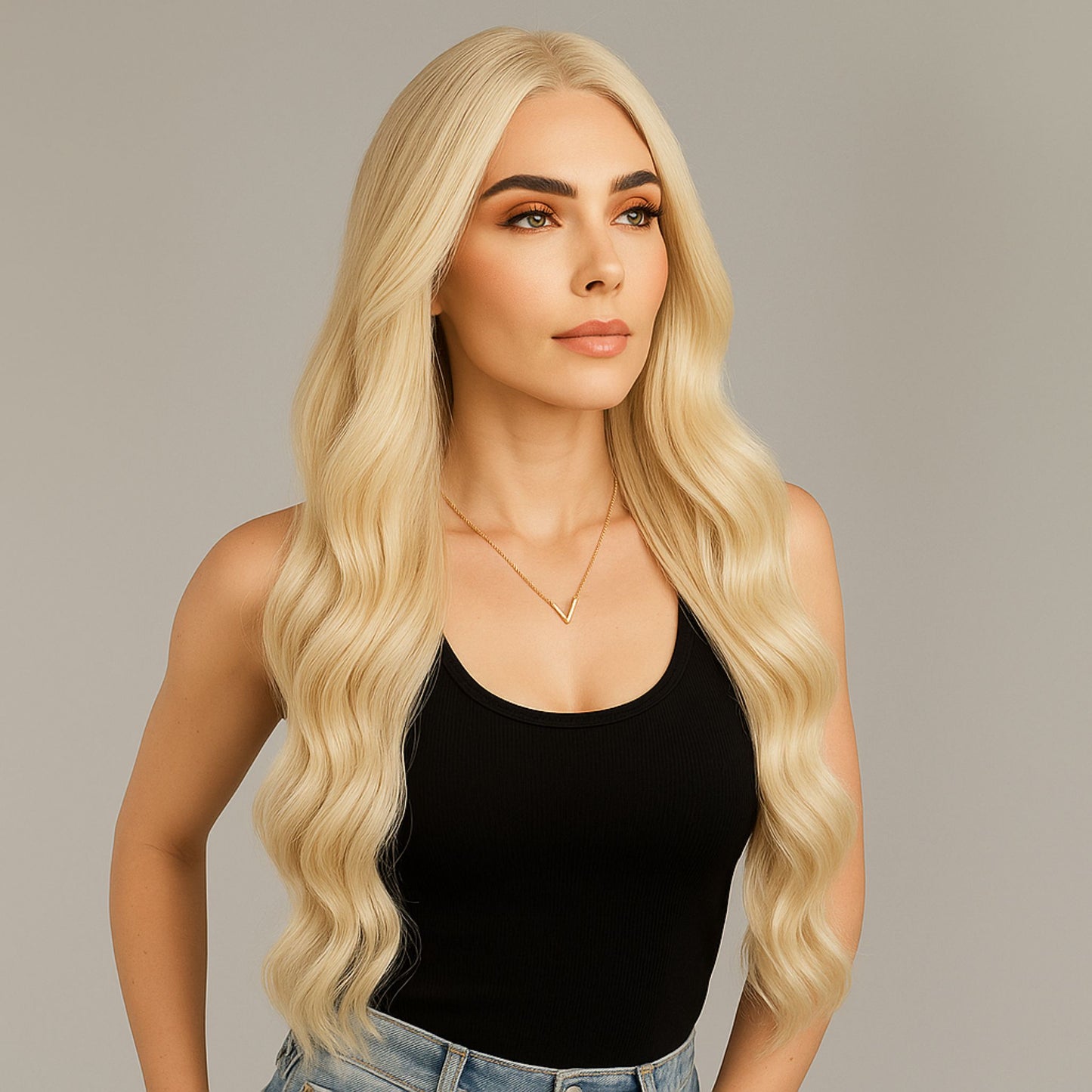 Weft Hair | 20 Inch | EXTREME BLONDE