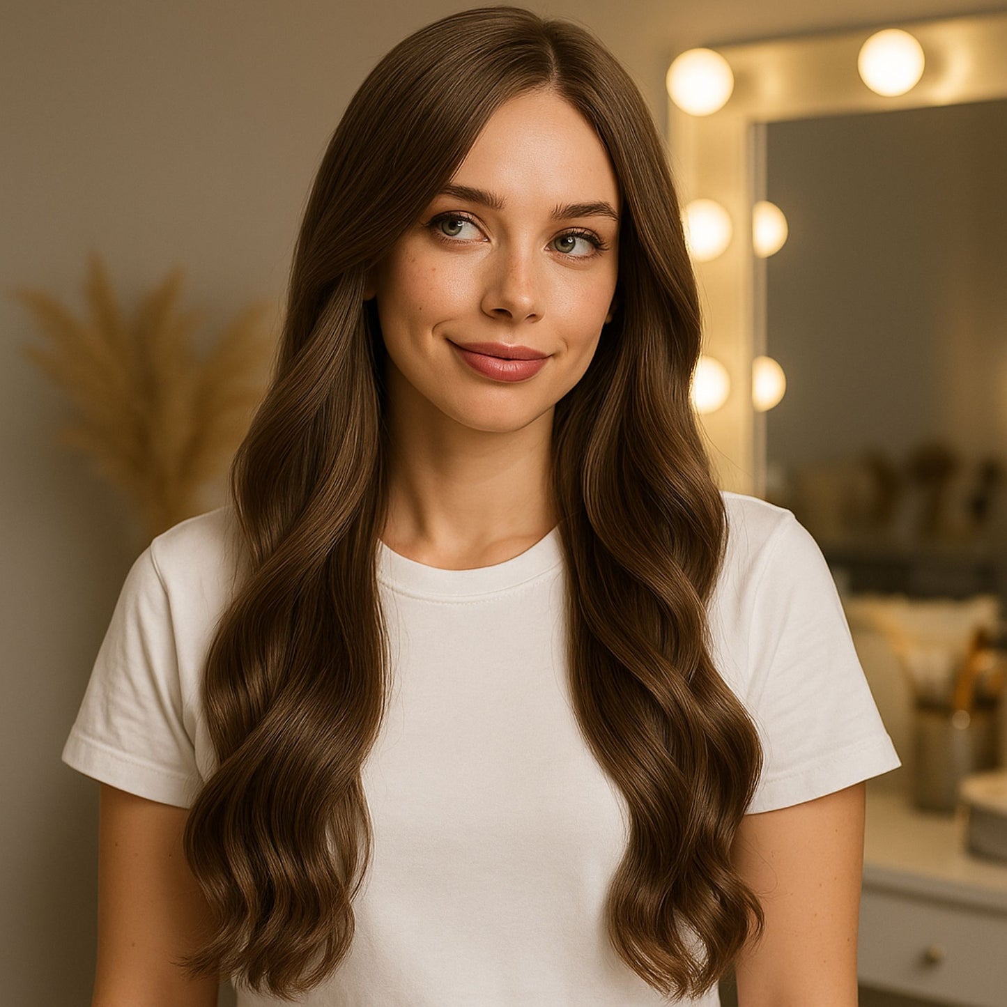 Weft Hair | 20 Inch | LIGHT ASH BROWN