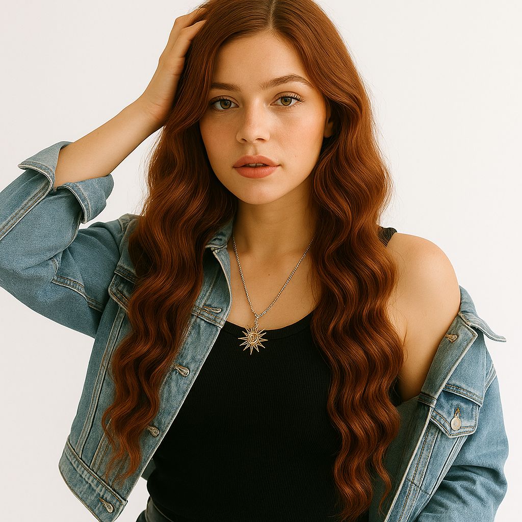 Weft Hair | 20 Inch | MEDIUM COPPER BLONDE