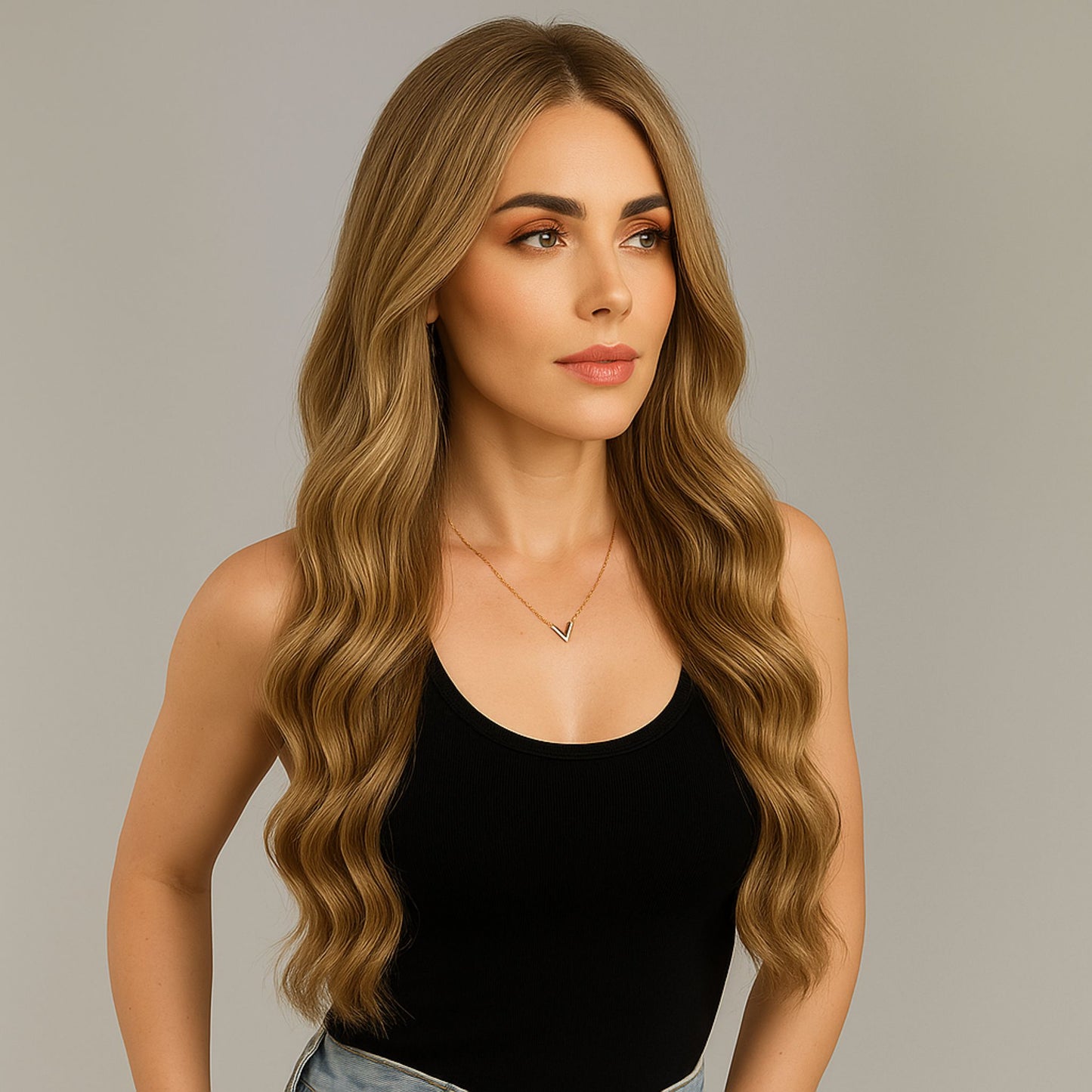 Weft Hair | 20 Inch | NATURAL MEDIUM BLONDE
