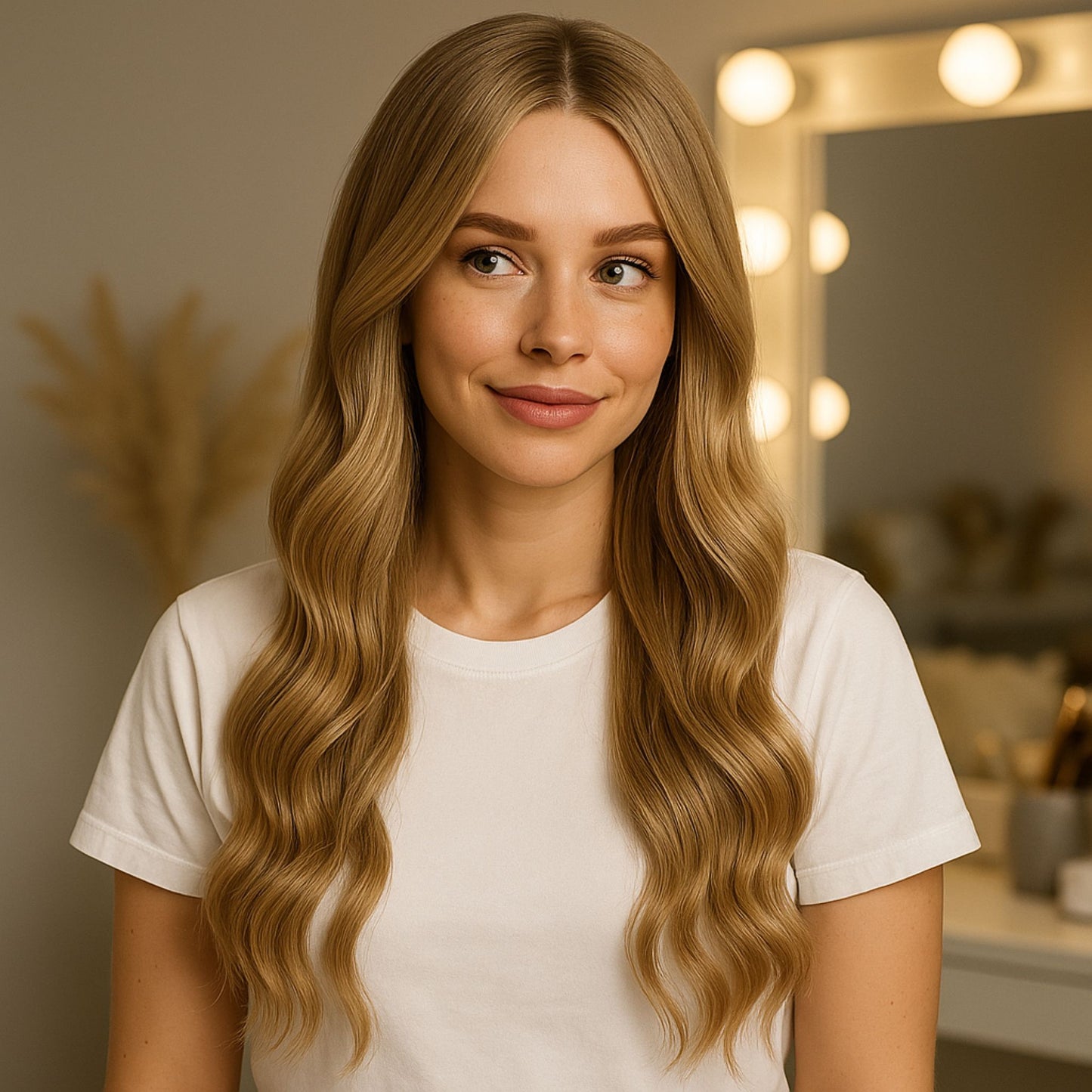 Weft Hair | 20 Inch | NATURAL MEDIUM BLONDE