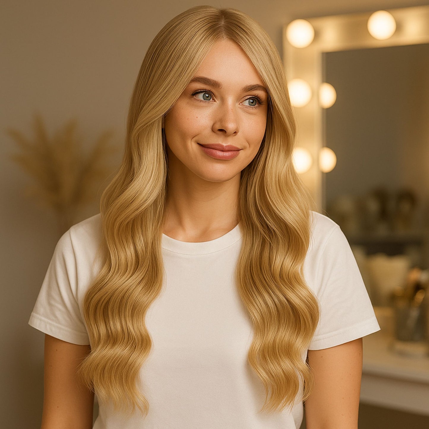 Weft Hair | 20 Inch | LIGHT NATURAL BLONDE