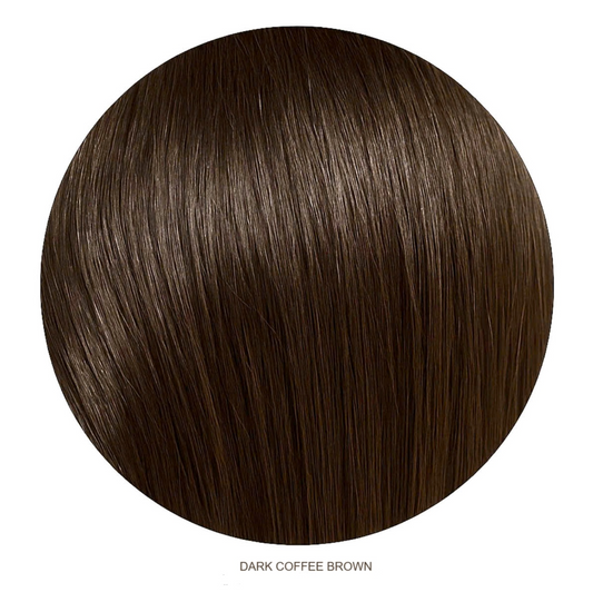 Weft Hair| 20 Inch | DARK COFFEE BROWN